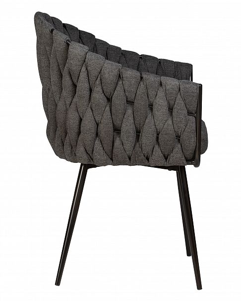 Стул обеденный DOBRIN MATILDA (графитовая ткань (LAR-275-21)) - Вид 3