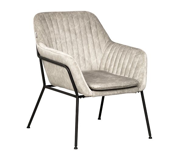 Кресло Sheffilton SHT-AMS2-1 НА МЕТАЛЛОКАРКАСЕ лунный мрамор/черный муар - Вид 2