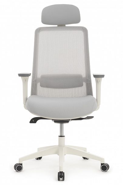 Кресло "RV DESIGN" WORK W-218C светло-серый - Вид 3