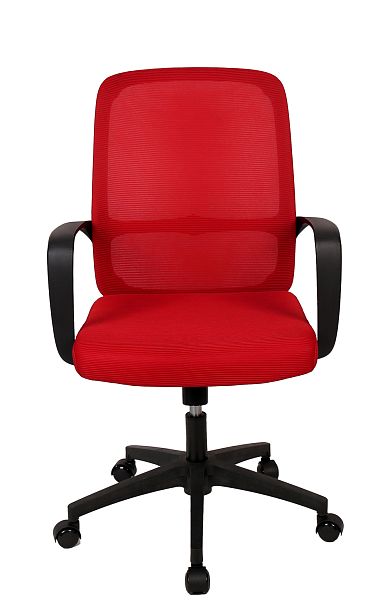 Кресло Everprof Bamboo (Бамбу) Сетка Красный - Вид 3