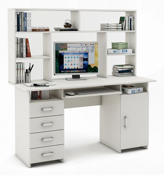 Стол компьютерный Лайт-8К СН - Вид 1