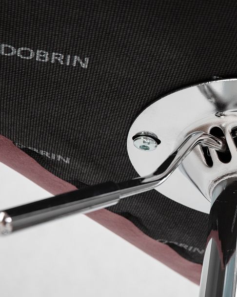 Стул барный DOBRIN KRUGER ARM (пудрово-розовый велюр (MJ9-32)) - Вид 10