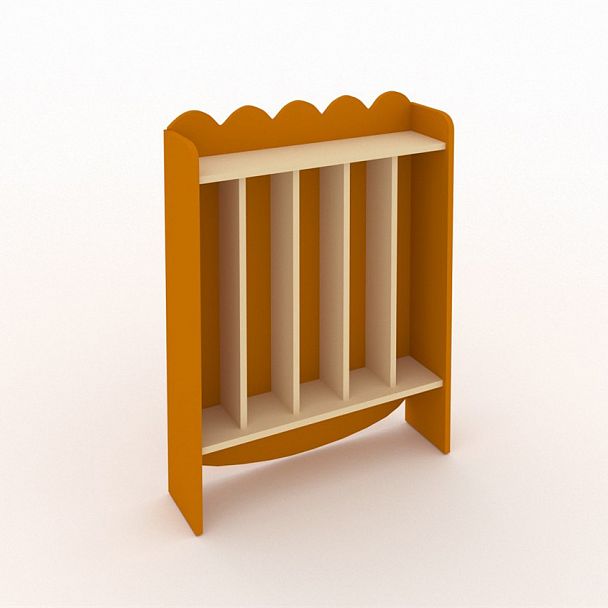 Вешалка для полотенец настенная оранжевый - Вид 1