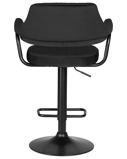 Стул барный DOBRIN CHARLY BLACK (черный велюр (MJ9-101)) - Вид 5