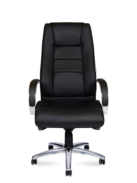Кресло офисное Bern  black / черная экокожа - Вид 2