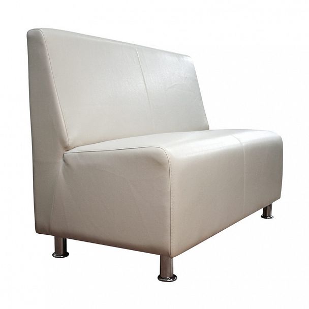 Диван "Денвер" 2-х местн., кожа+иск.кожа - Вид 3