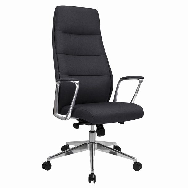 Кресло BRABIX PREMIUM Adept EX-752, синхромеханизм, алюминий, ткань, серое, 532932 - Вид 2