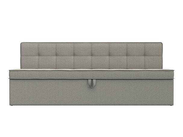 Диван кухонный прямой Техас Рогожка бежевый - Вид 2