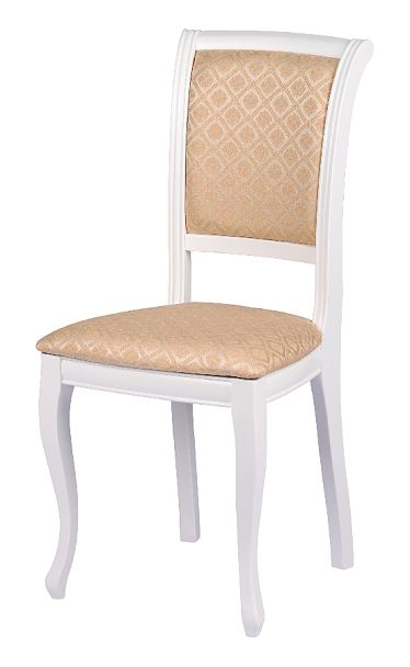 Обеденная группа стол Арей 160(210)х90х76 Белый и 4 стула Арктос Белый/Бежевый жаккард - Вид 7