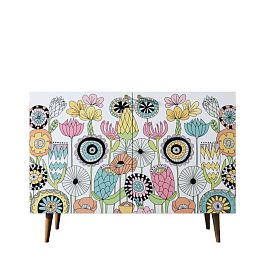 Комод с принтом 3 Berber две дверки арт BB04/Print_03 - Фото предпросмотра