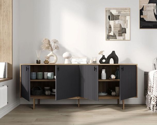 Комод с четыремя дверками Emerson арт EM01/7024/L - Вид 2