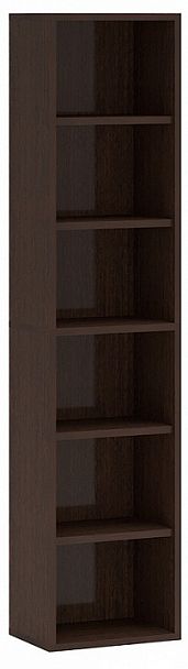 Стеллаж-колонка Домино СУ(ш1в2) Венге - Вид 1
