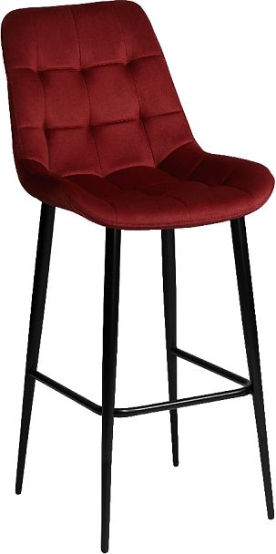 Комплект барных стульев Эйден, Confetti bordo/черный, 3 шт. - Вид 3