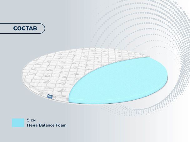 Матрас Димакс Раунд 5 Диаметр 200 - Вид 2