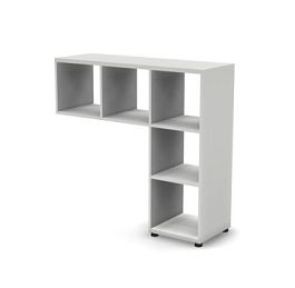 EUROPE/ЕВРОПА RE167-120х40 Стеллаж г-образный 1200x408x1150 Белый - Фото предпросмотра