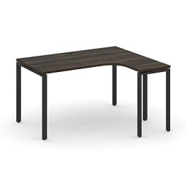 Concept Стол эргономичный CN.SA-001(R) Дуб Мали/Металл Черный 1380*1180*750 - Фото предпросмотра