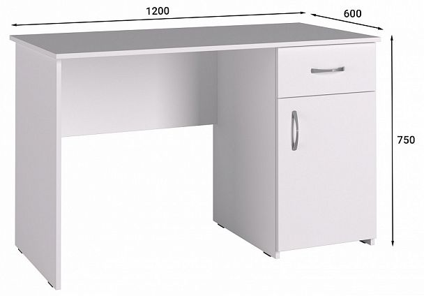 Стол письменный Эконом Стандарт С-113К - Вид 2