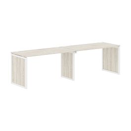 Стол 2-х местный XQPWST 2870 Сосна Эдмонт/Белый 2800х700х750 XTEN-QP - Фото предпросмотра