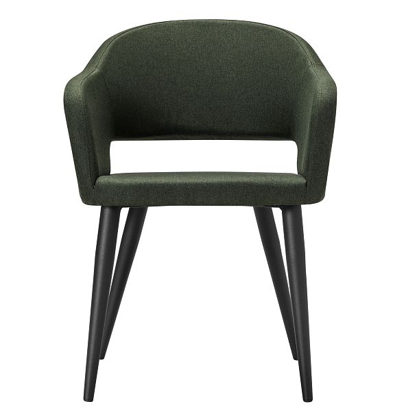 Кресло Oscar тёмно-зеленый/черный - Вид 3