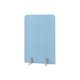 Перегородка акустическая прямая Everprof EVO Acoustic на опорах 1000х28х1500 Ткань Kiton 11 - Фото предпросмотра