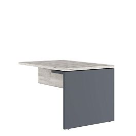 Брифинг-приставка Zion Light 120x80x75 дуб нордик - Фото предпросмотра