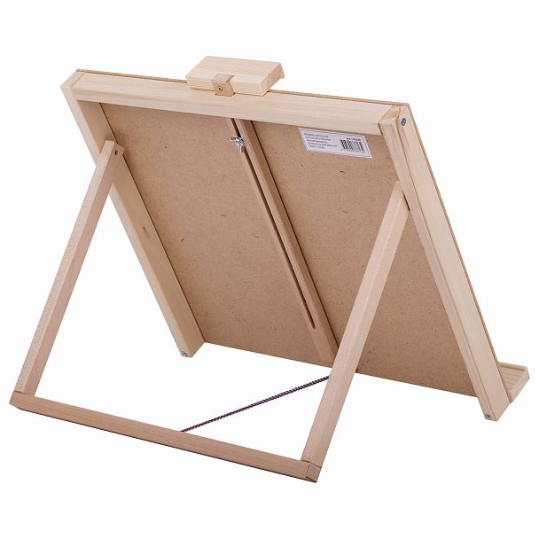 Мольберт настольный из липы, регулируемый верхний держатель, 68х45х38 см, BRAUBERG ART DEBUT, 192340 - Вид 6