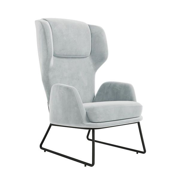 Кресло Pronto PRNT-01 Velutto 73/Металл Черный 680*760*1090 - Вид 1