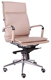 Кресло Everprof Nerey M Экокожа Бежевый - Фото предпросмотра