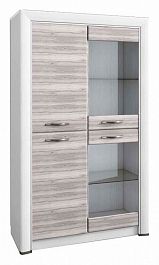 Шкаф-витрина Olivia 2V2D - Фото предпросмотра