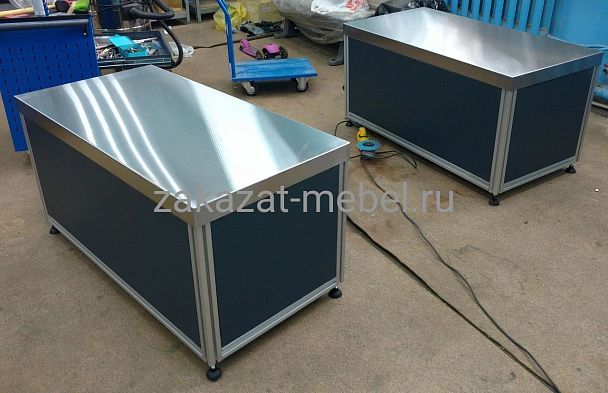 Стол досмотра багажа, МОДЕЛЬ АНС, 1200x600х625 мм - Вид 2