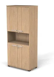 SMART/СМАРТ RS109-78Х44 Шкаф с откр. нишей с замком з/с лдсп 786х436х1762 Швейцарский вяз - Фото предпросмотра