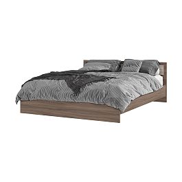 ГАРМОНИЯ КР 601 кровать (1,652х0,7х2,032) шимо темный/шимо светлый - Фото предпросмотра