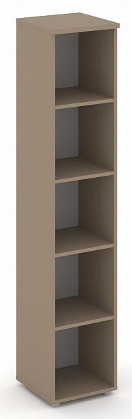 Стеллаж высокий узкий "ESTETICA" ES.SU-1 Латте - Вид 1