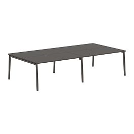 Стол 4-х местный ELWST 3116 Мокко/Мокко 3126х1606х750 EDIS - Фото предпросмотра
