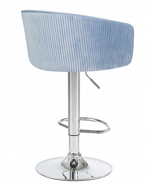 Стул барный DOBRIN DARCY (серо-голубой велюр (1922-6)) - Вид 4