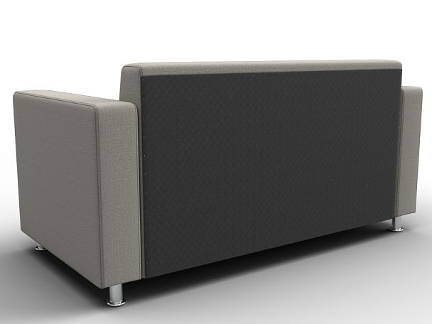 Диван прямой Лига-093 ВН Рогожка бежевый - Вид 5