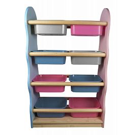 Стеллаж для игрушек Скандинавия - Фото предпросмотра