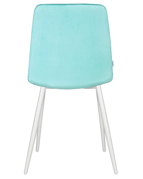 Стул обеденный DOBRIN CHILLY (Мятный Holland 50, основание белое) - Вид 5