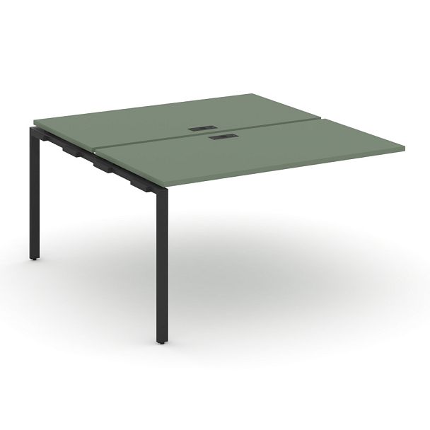 Concept Двойной наборный элемент рабочей станциии CN.DNRS-001 Кобо/Металл Черный 980*1480*750 - Вид 1