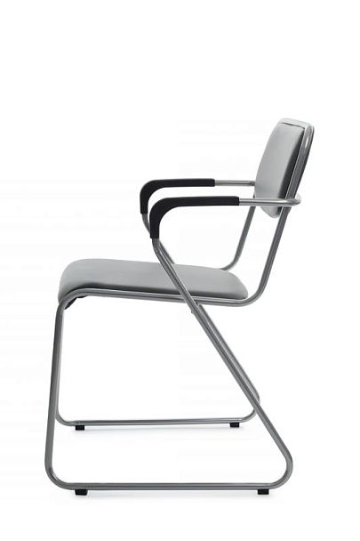 Кресло Nix Plus RCH OMKL-03 Серый/Металл окрашенный Хром - Вид 6