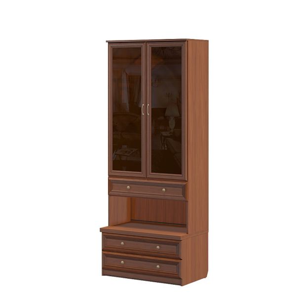 Шкаф "Версаль"  ПК-ВР-ШК1Н229Х90СТ/35-В1-198 орех орвието - Вид 1