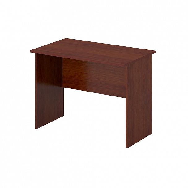 Стол офисный рабочий "Логистика" ПК-ЛОГ-СТ100Х60Д/25-В1-34 миланский орех темный - Вид 1
