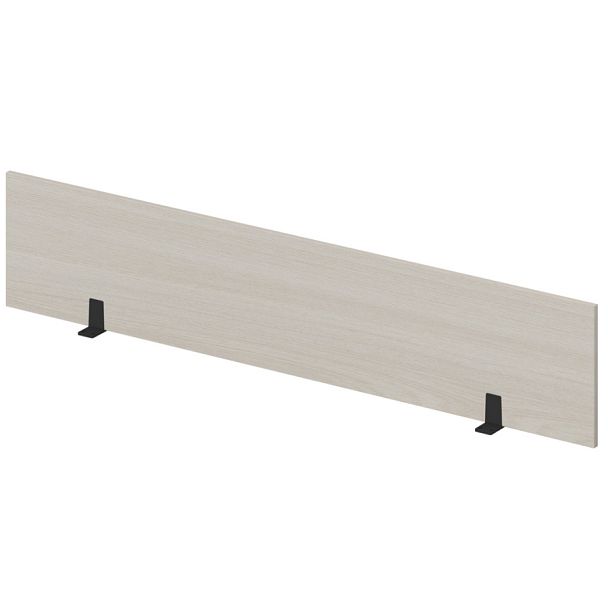 Экран для одиночного стола СМЭ18-18 Ясень шимо/Антрацит 1800x18x350 Арго-М - Вид 1