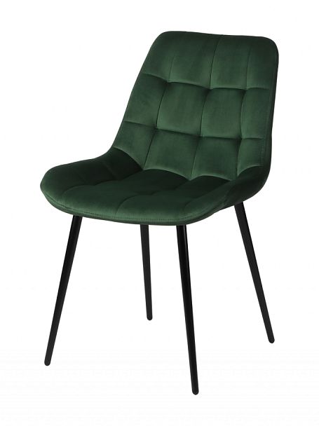 Комплект стульев Эйден, Confetti deep forest/черный, 2 шт. - Вид 1