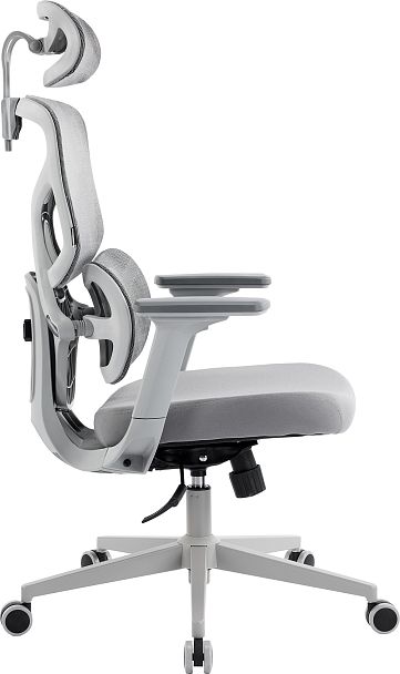 Эргономичное кресло Everprof Omega Grey (Омега Грэй) Сетка Серый - Вид 3