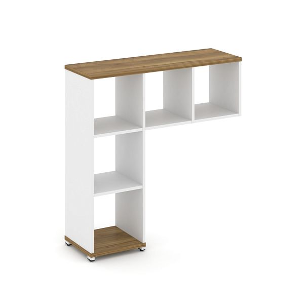 Concept Надставка низкая CN.NN-001 Сандал Янтарный/Белый Бриллиант/Металл Белый 1099*365*1130 - Вид 1