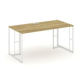 Rift Direct Стол руководителя RF.SR-025 Дуб Винченцо/Металл Белый 1780*800*750 - Фото предпросмотра