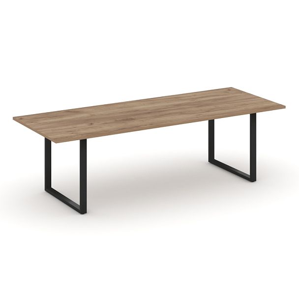 Style Project Direct Direct Стол переговорный SN-6O.SPRG-258.3 Дуб Табак/Металл Черный 2580*980*750 - Вид 1