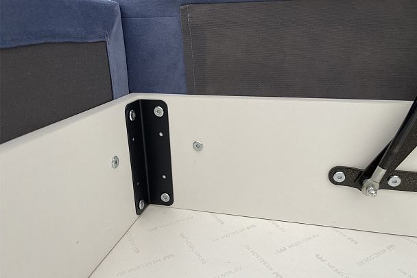 Кровать с подъемным механизмом Квест (Софа) 90х200 см KM.S-17.2076 топаз (велюр) - Вид 5