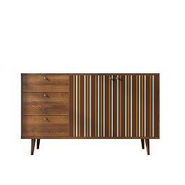 Комод Berber с двумя дверками и ящиками 20 принт арт BB05/Print_20 - Фото предпросмотра